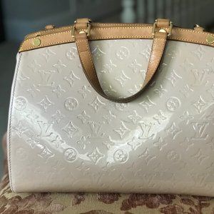 Louis Vuitton Rose Monogram Patent Leather Tote
